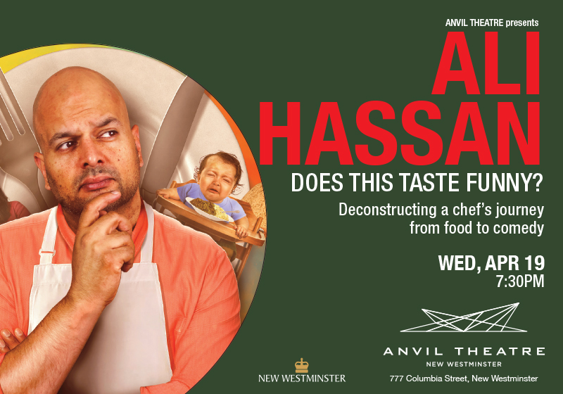 Ali Hassan: Does This Taste Funny? - Anvil Theatre
