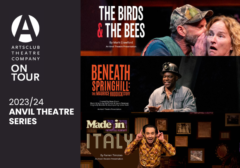 Arts Club On Tour's 2023/24 Subscriptions - Anvil Theatre